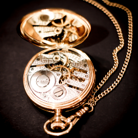 golden pocket watch