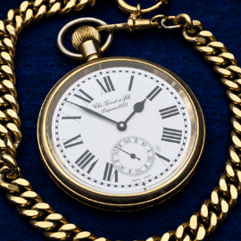 golden pocket watch